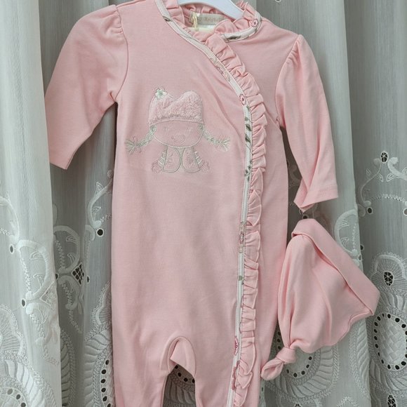 NWT Baby Krickets set of 3 long-sleeved pajamas size 6 M - Picture 12 of 16